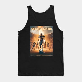 Skull of Soccer Tank Top